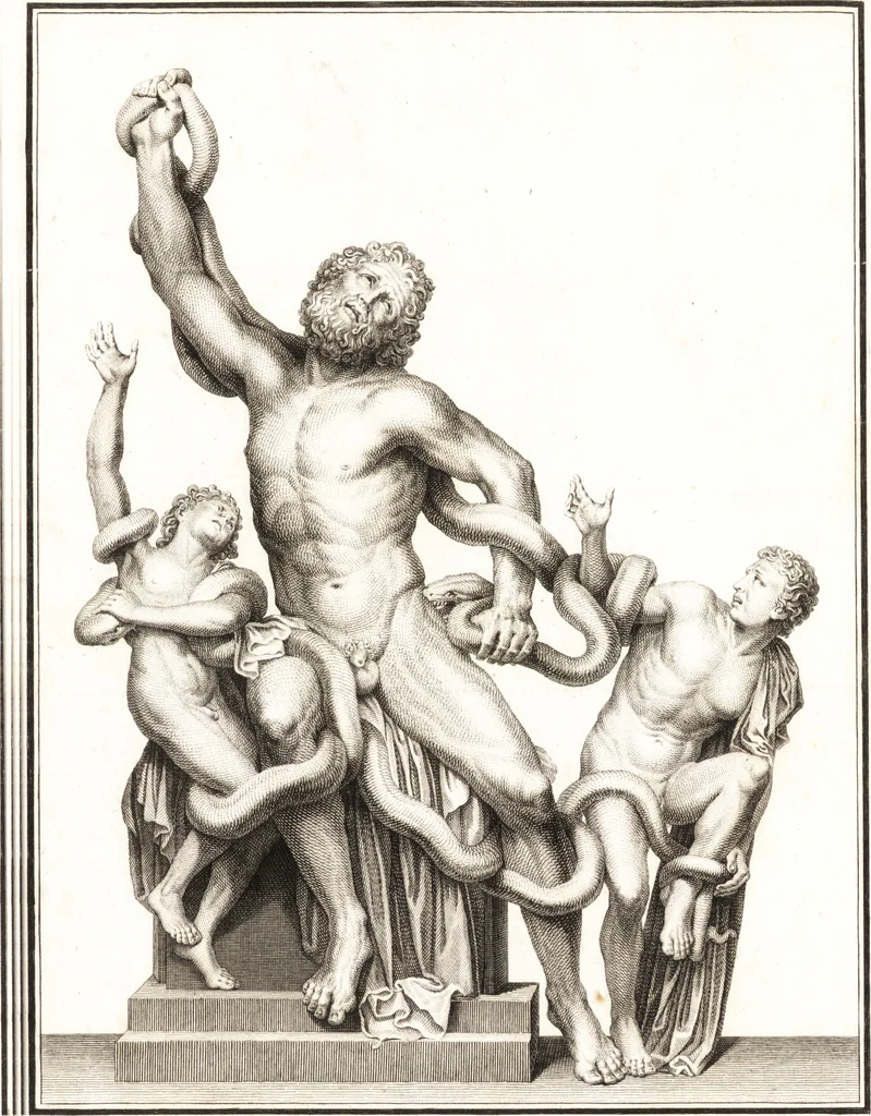 An illustration from Histoire de l'art chez les anciens, 1793, leaf 838