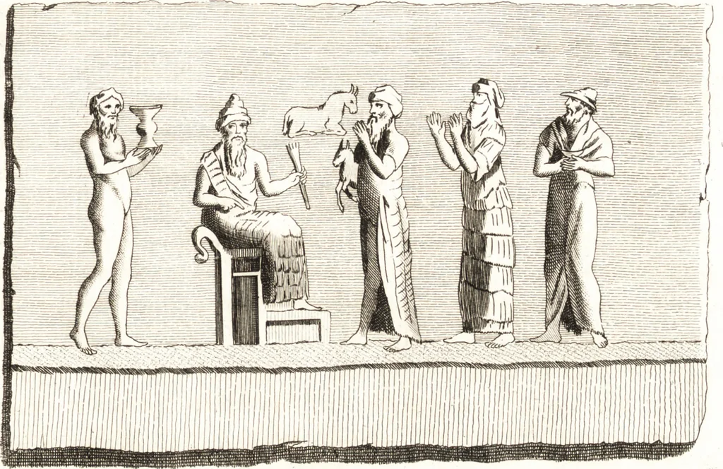 An illustration from Histoire de l'art chez les anciens, 1793, leaf 302