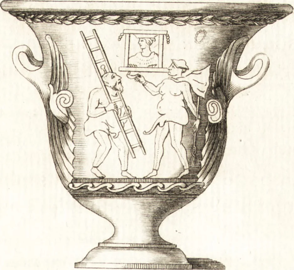 An illustration from Histoire de l'art chez les anciens, 1793, leaf 448