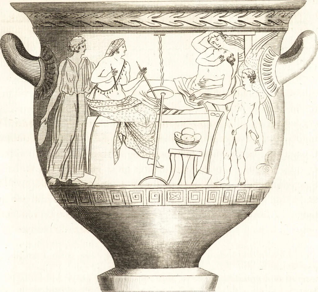 An illustration from Histoire de l'art chez les anciens, 1793, leaf 520
