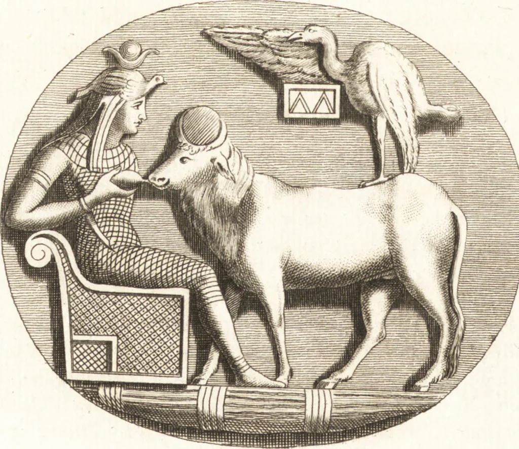 An illustration from Histoire de l'art chez les anciens, 1793, leaf 669
