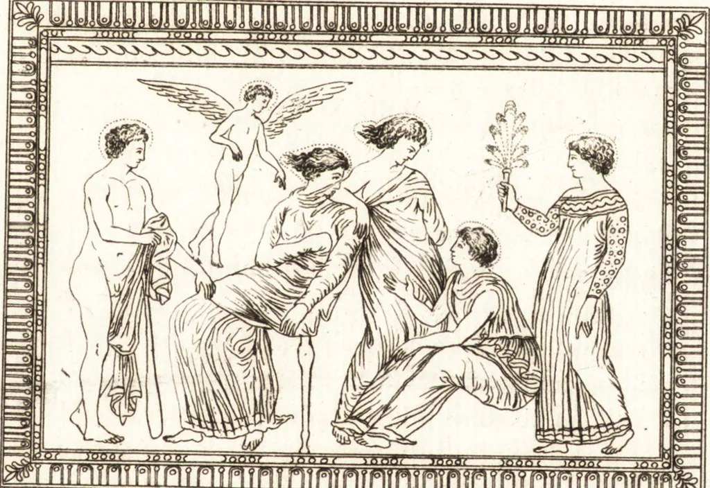 An illustration from Histoire de l'art chez les anciens, 1793, leaf 792