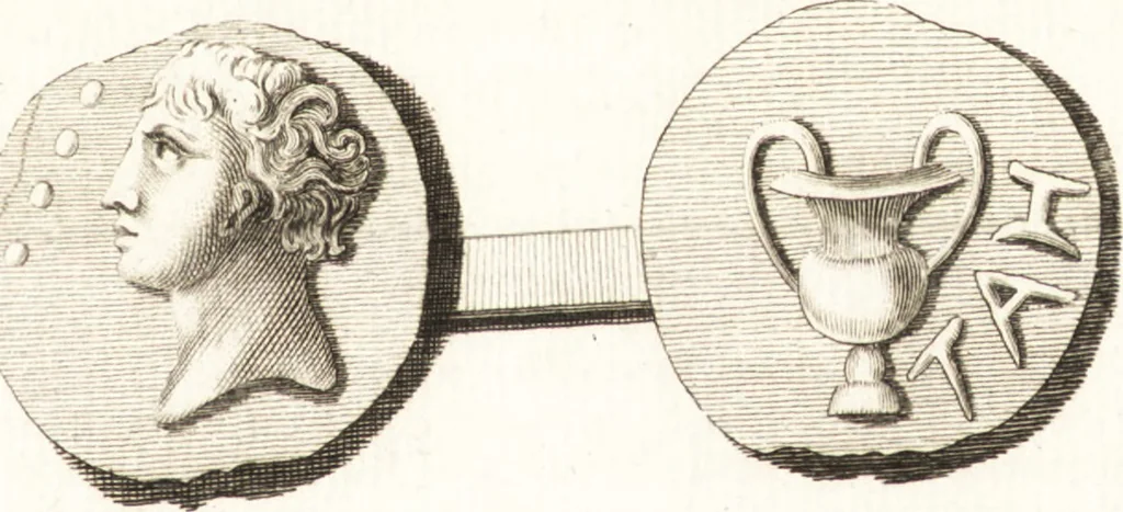 An illustration from Histoire de l'art chez les anciens, 1793, leaf 802