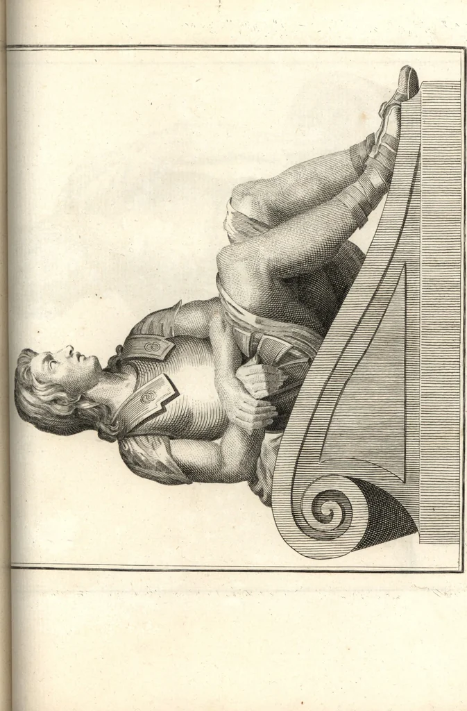 An illustration from Histoire de l'art chez les anciens, 1793, leaf 806