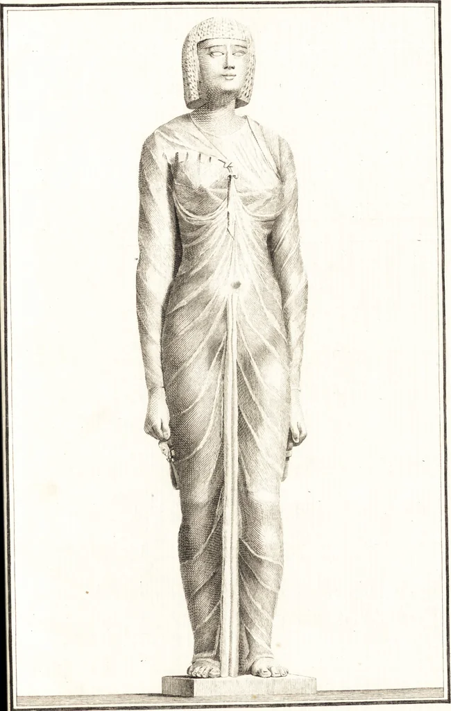 An illustration from Histoire de l'art chez les anciens, 1793, leaf 824