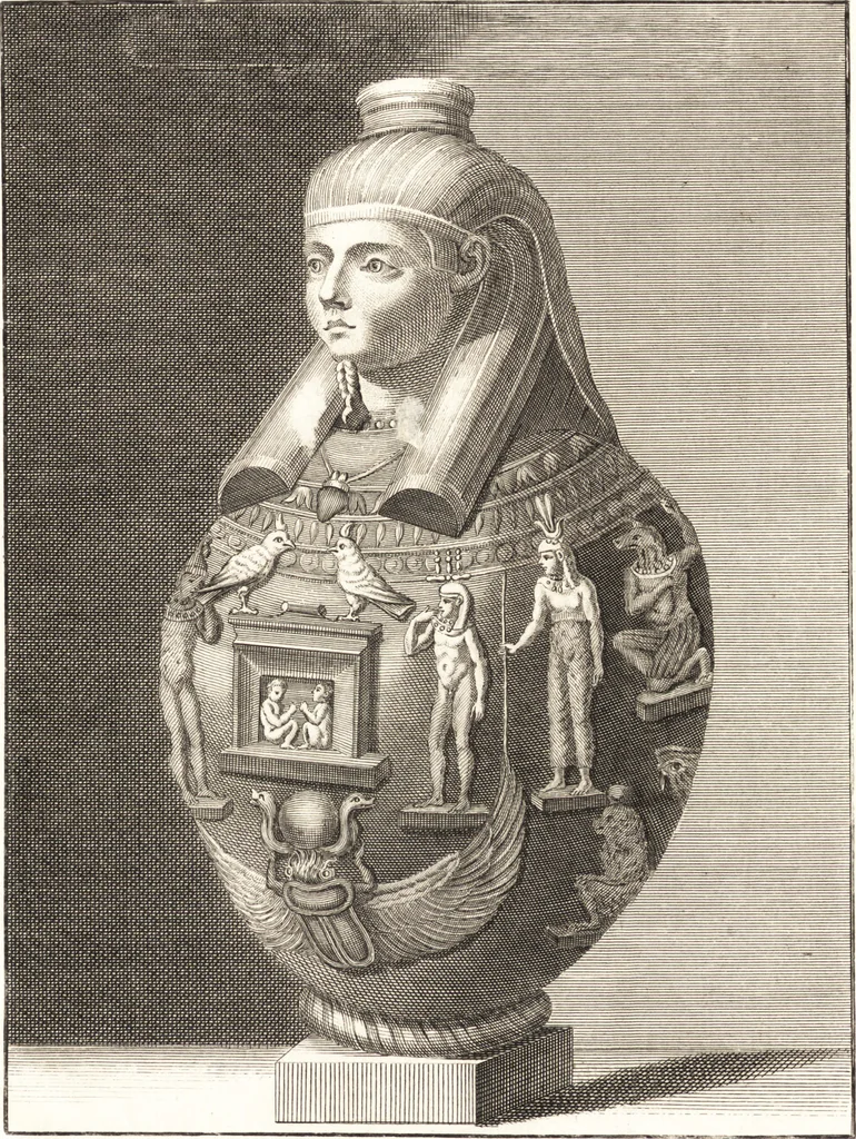 An illustration from Histoire de l'art chez les anciens, 1793, leaf 834