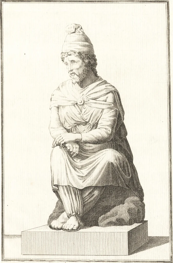 An illustration from Histoire de l'art chez les anciens, 1793, leaf 838