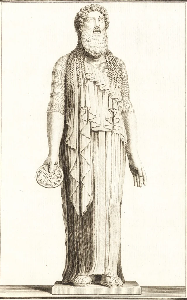 An illustration from Histoire de l'art chez les anciens, 1793, leaf 844