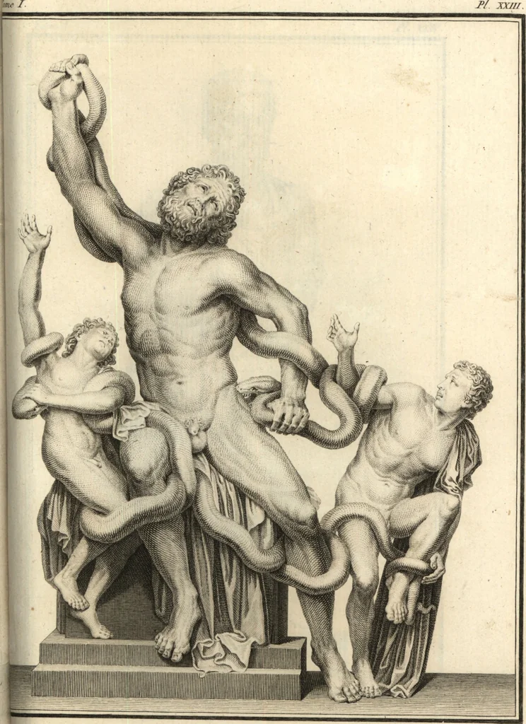 An illustration from Histoire de l'art chez les anciens, 1793, leaf 848
