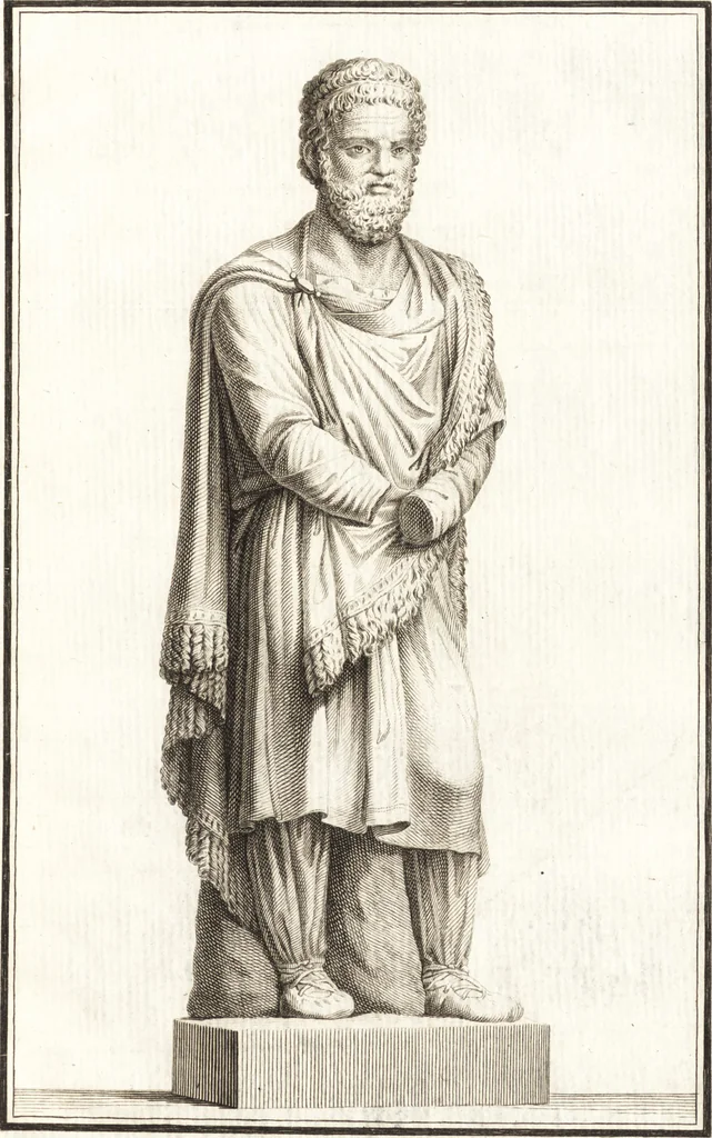 An illustration from Histoire de l'art chez les anciens, 1793, leaf 850