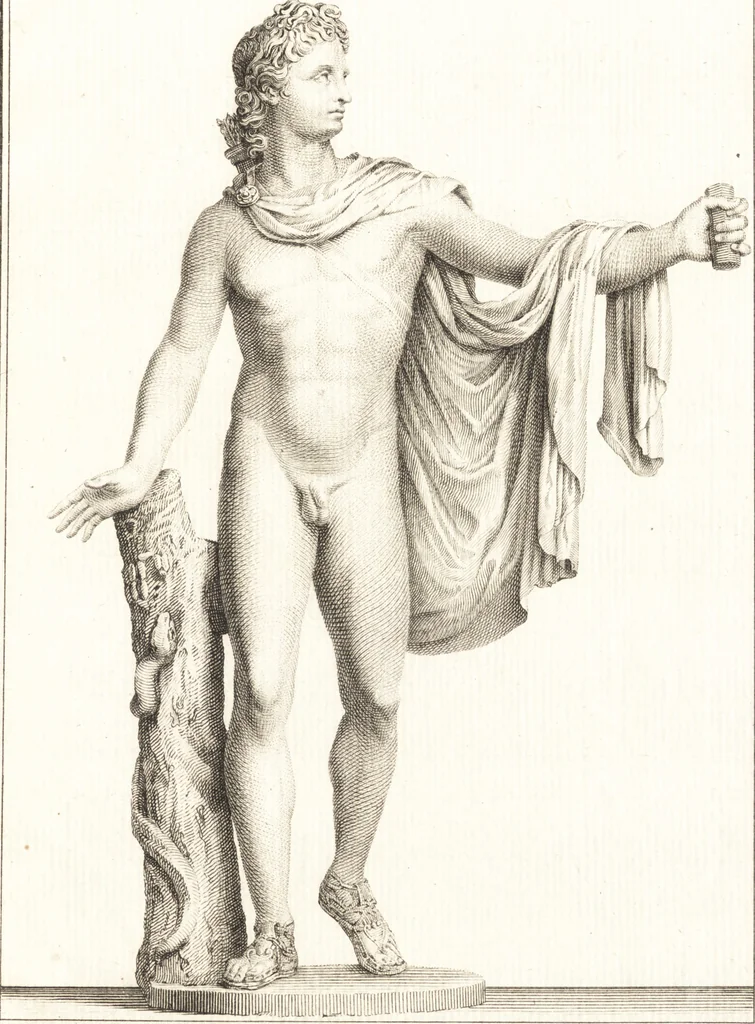 An illustration from Histoire de l'art chez les anciens, 1793, leaf 852