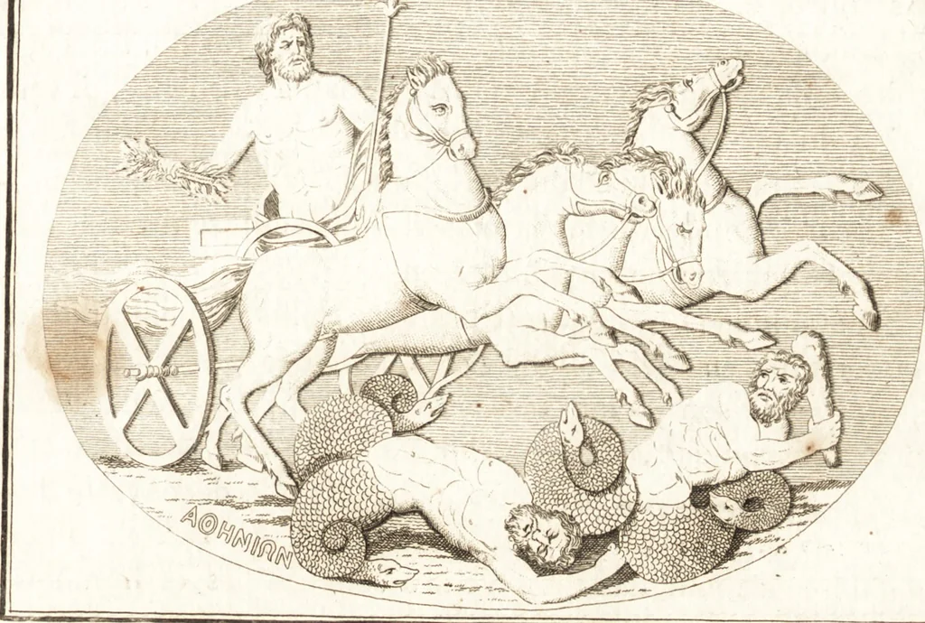 An illustration from Histoire de l'art chez les anciens, 1793, leaf 126