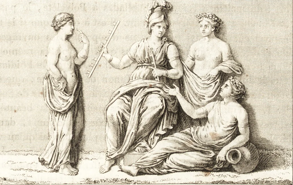 An illustration from Histoire de l'art chez les anciens, 1793, leaf 228