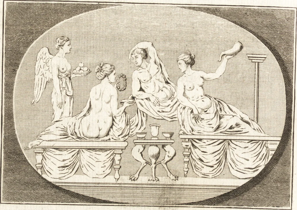 An illustration from Histoire de l'art chez les anciens, 1793, leaf 295
