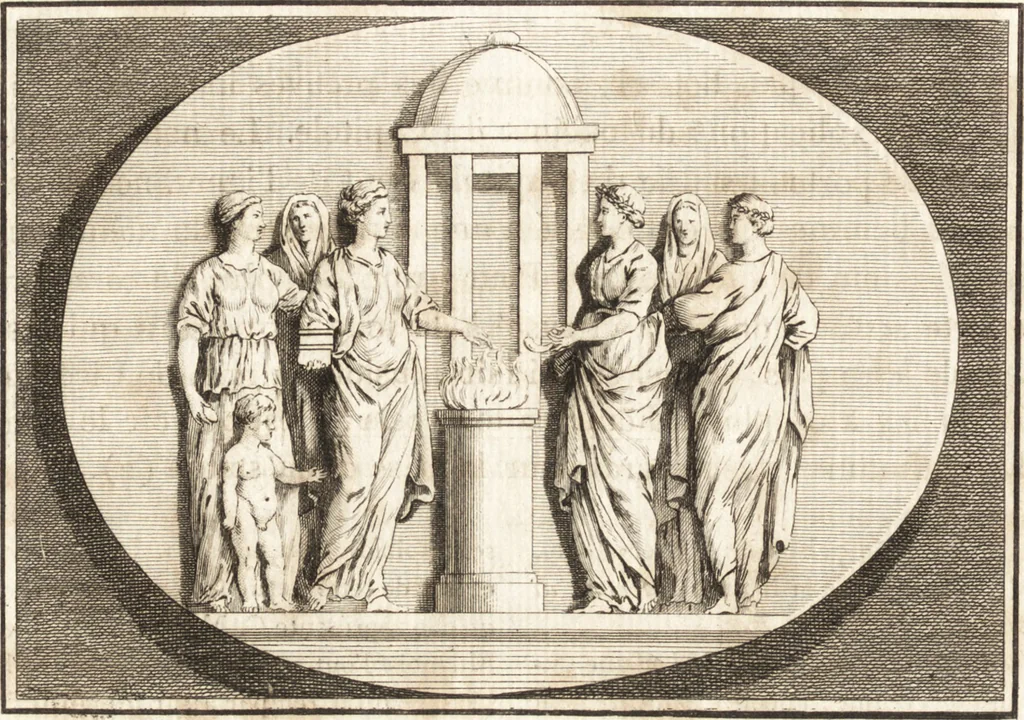 An illustration from Histoire de l'art chez les anciens, 1793, leaf 399