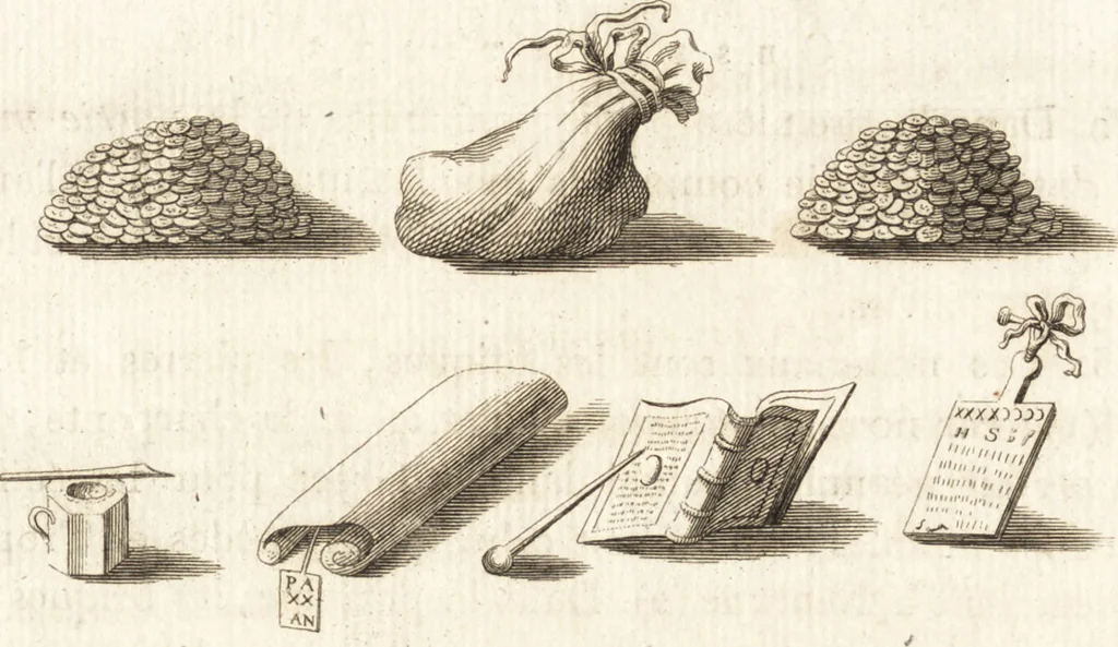 An illustration from Histoire de l'art chez les anciens, 1793, leaf 552