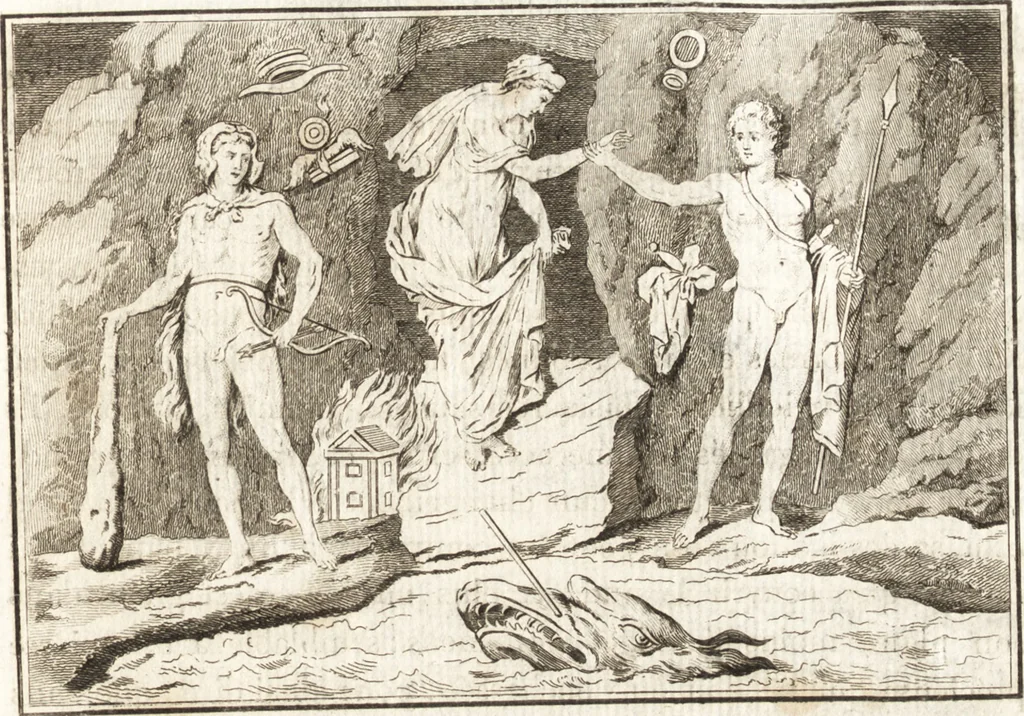 An illustration from Histoire de l'art chez les anciens, 1793, leaf 638