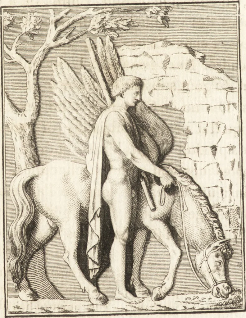 An illustration from Histoire de l'art chez les anciens, 1793, leaf 663