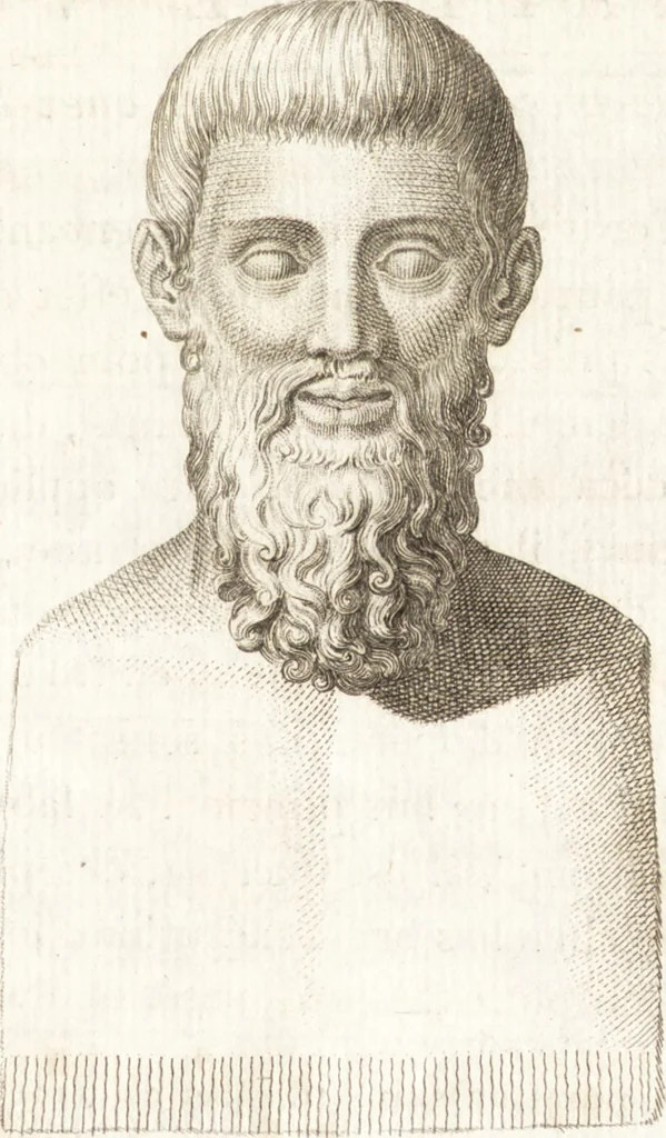 An illustration from Histoire de l'art chez les anciens, 1793, leaf 70