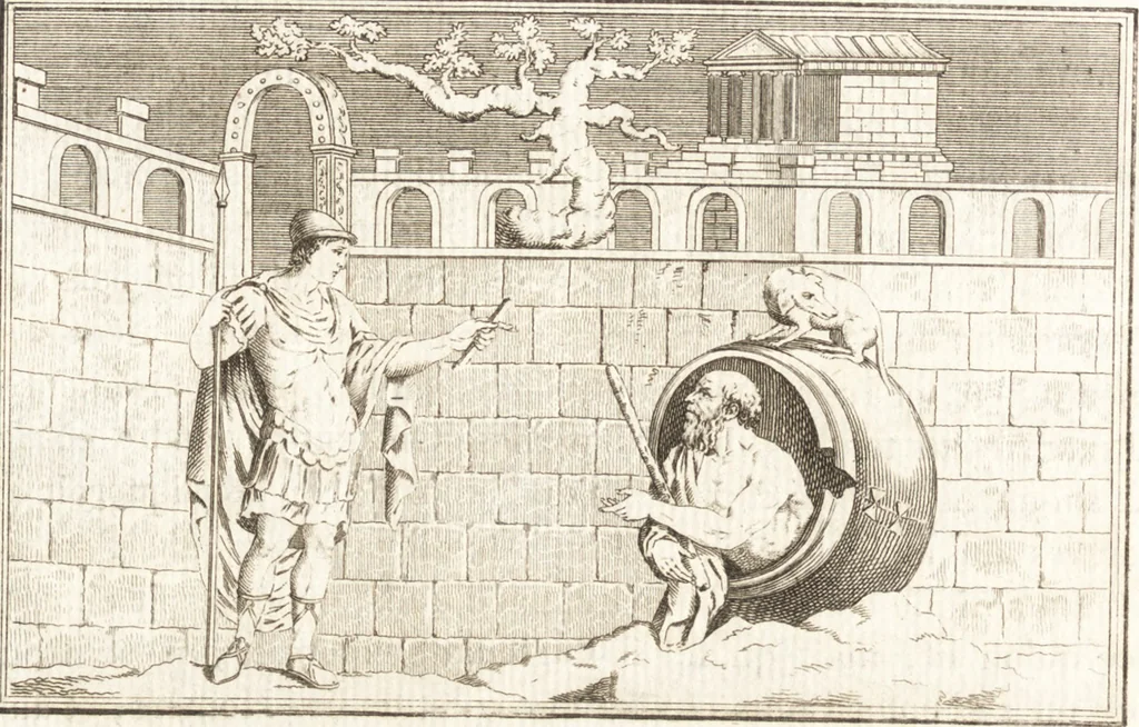 An illustration from Histoire de l'art chez les anciens, 1793, leaf 71