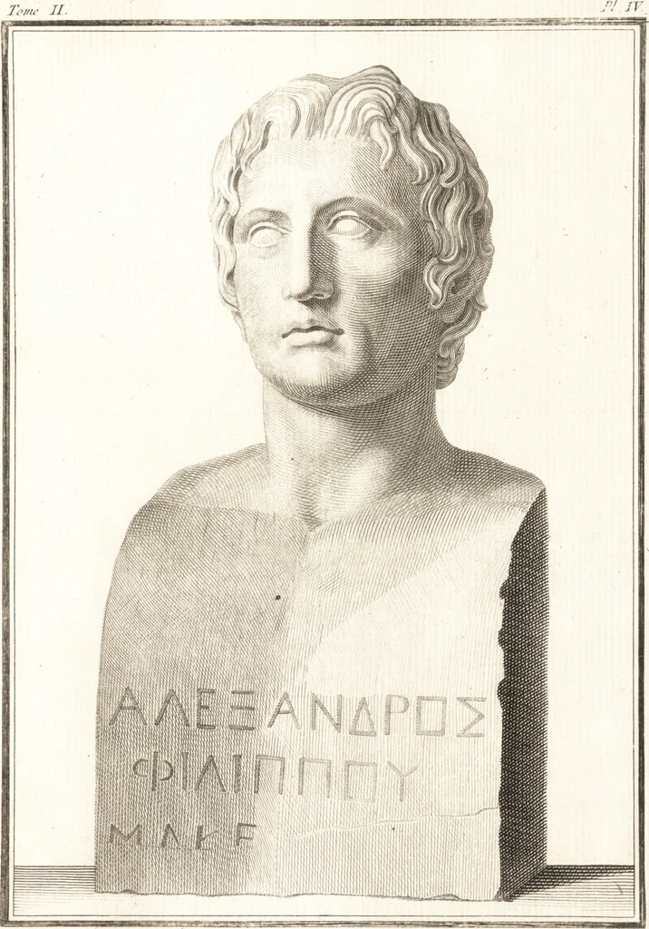 An illustration from Histoire de l'art chez les anciens, 1793, leaf 714