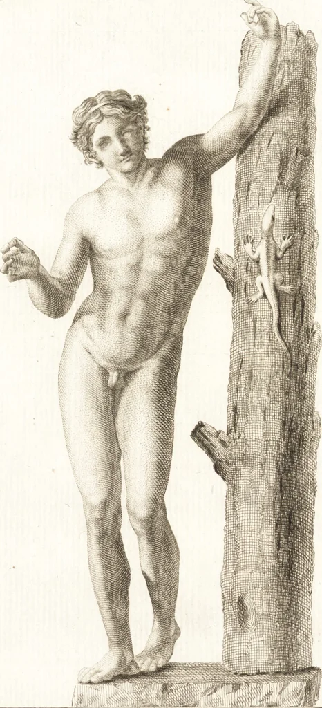 An illustration from Histoire de l'art chez les anciens, 1793, leaf 716