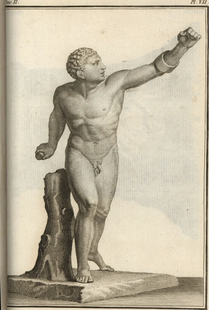 An illustration from Histoire de l'art chez les anciens, 1793, leaf 720