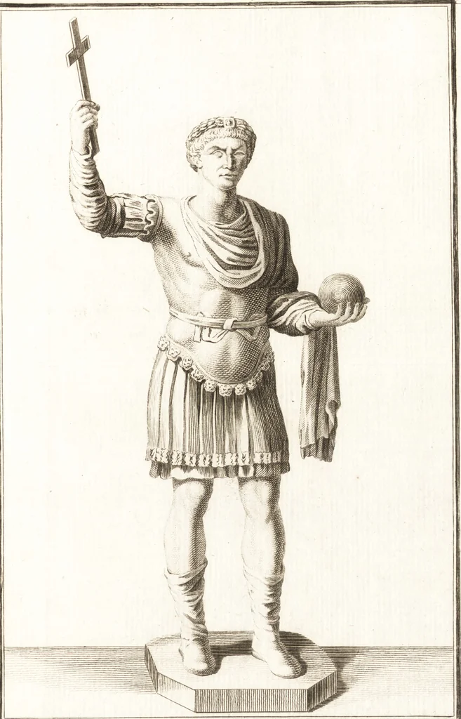 An illustration from Histoire de l'art chez les anciens, 1793, leaf 724