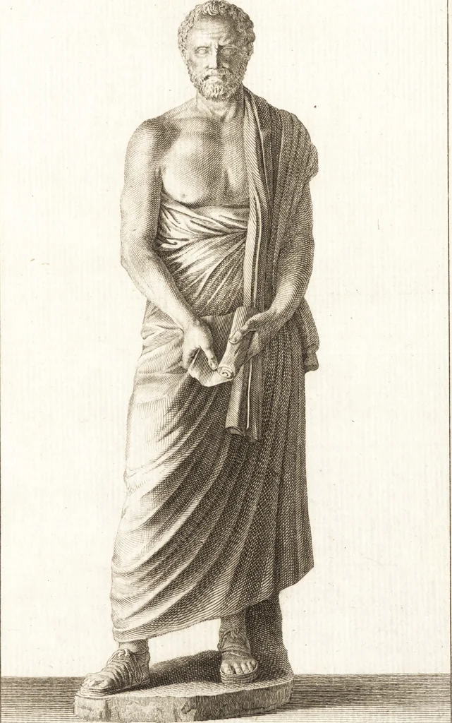 An illustration from Histoire de l'art chez les anciens, 1793, leaf 726