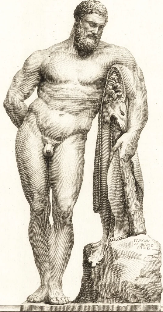 An illustration from Histoire de l'art chez les anciens, 1793, leaf 728