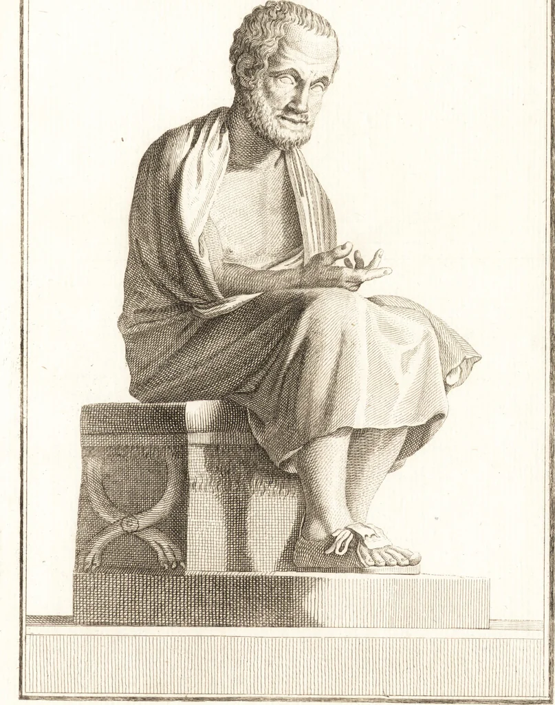 An illustration from Histoire de l'art chez les anciens, 1793, leaf 730