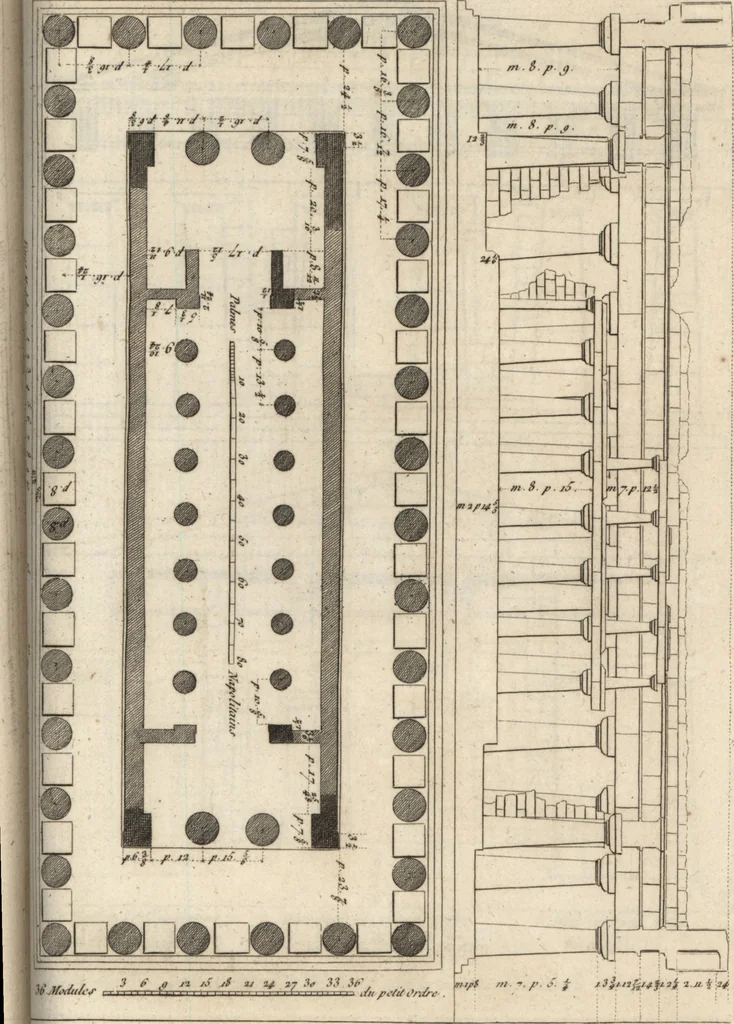 An illustration from Histoire de l'art chez les anciens, 1793, leaf 738