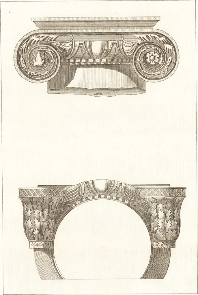 An illustration from Histoire de l'art chez les anciens, 1793, leaf 762