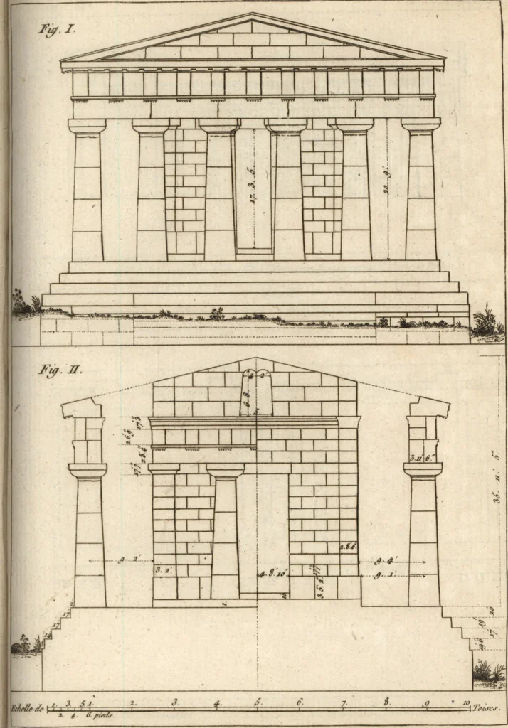 An illustration from Histoire de l'art chez les anciens, 1793, leaf 770