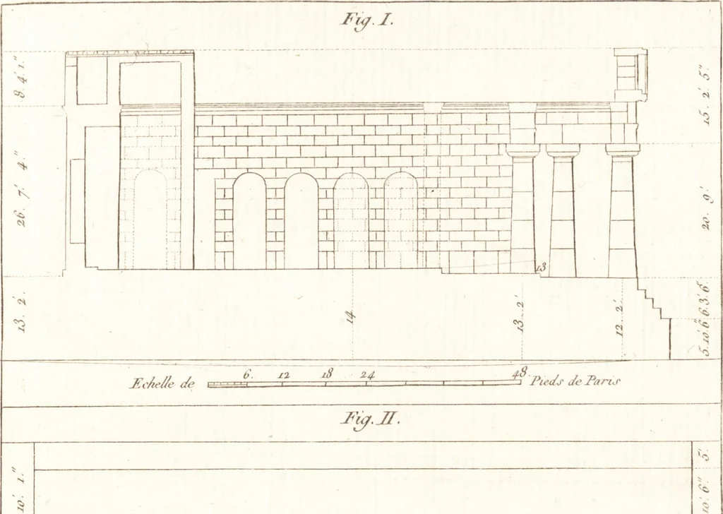 An illustration from Histoire de l'art chez les anciens, 1793, leaf 772