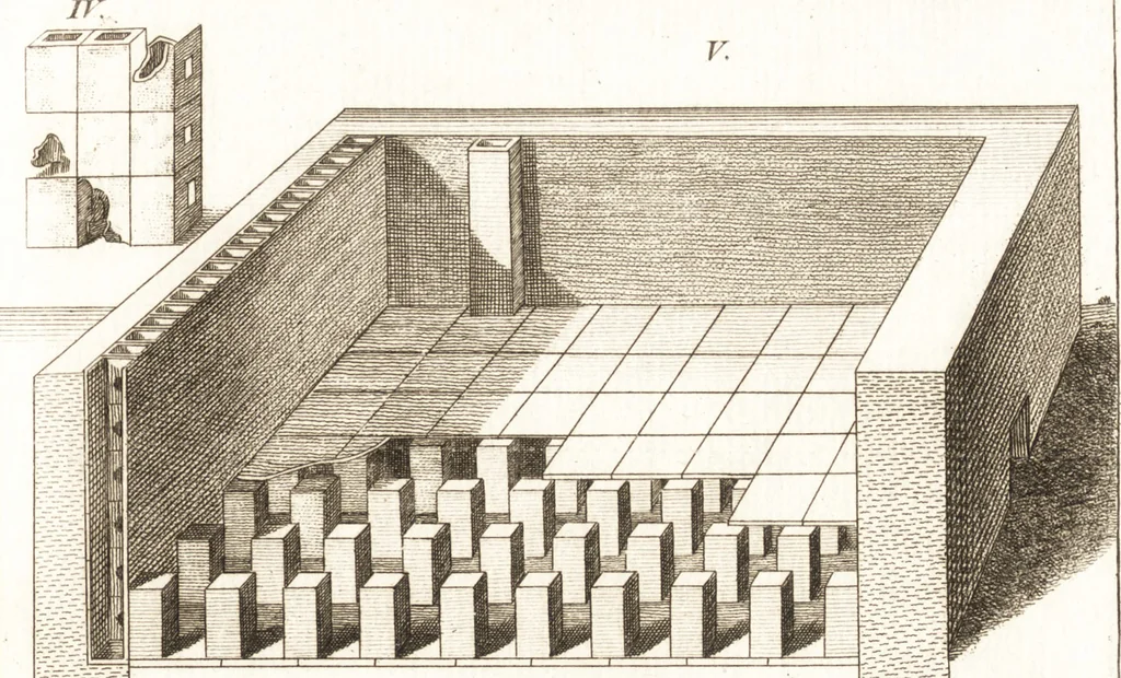 An illustration from Histoire de l'art chez les anciens, 1793, leaf 778