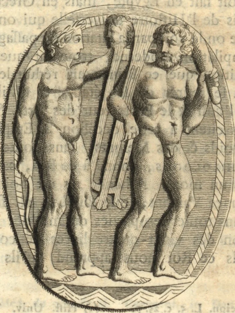 An illustration from Histoire de l'art de l'antiquité, 1781, leaf 141