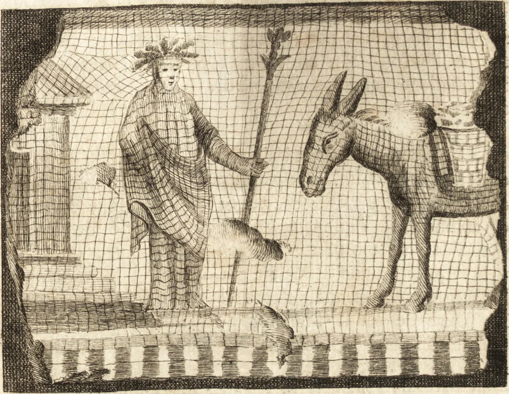 An illustration from Histoire de l'art de l'antiquité, 1781, leaf 252