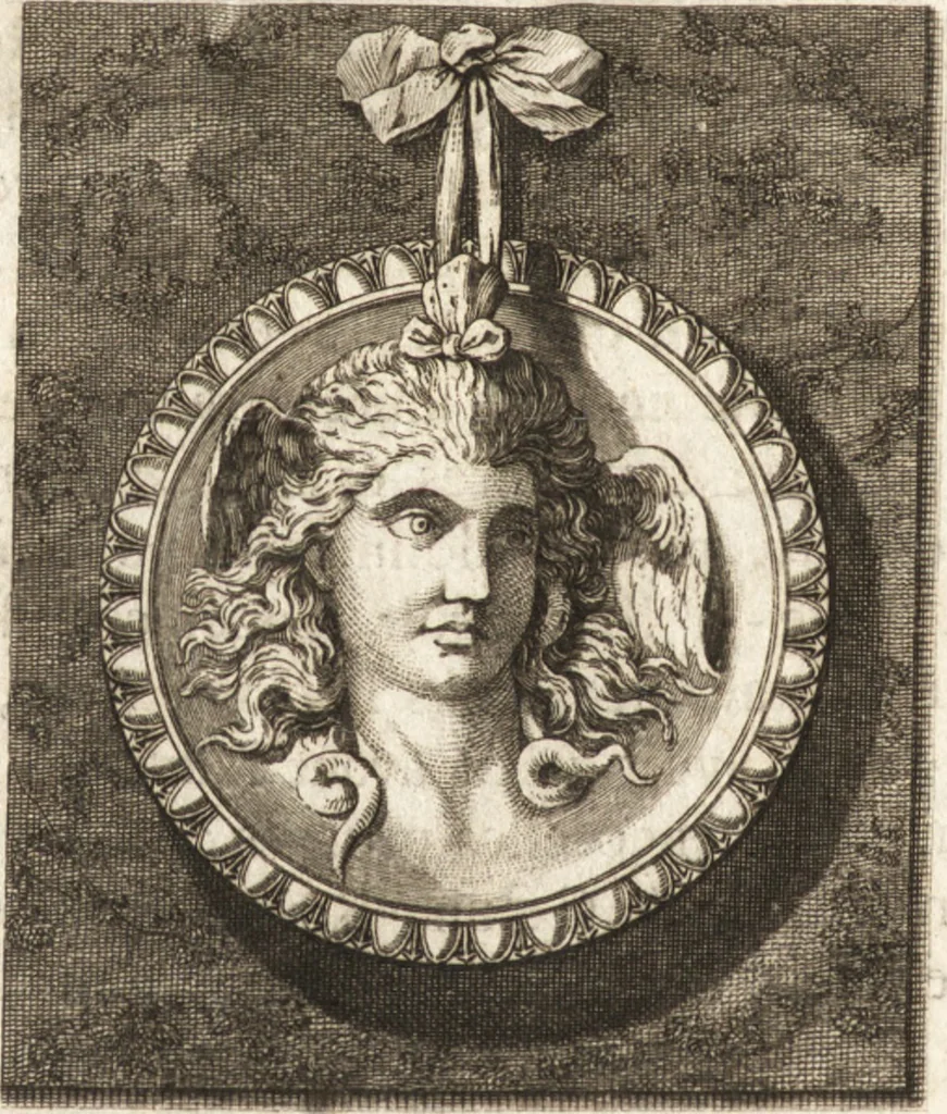 An illustration from Histoire de l'art de l'antiquité, 1781, leaf 27