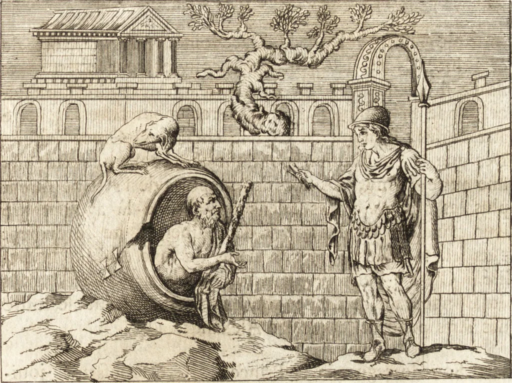 An illustration from Histoire de l'art de l'antiquité, 1781, leaf 76