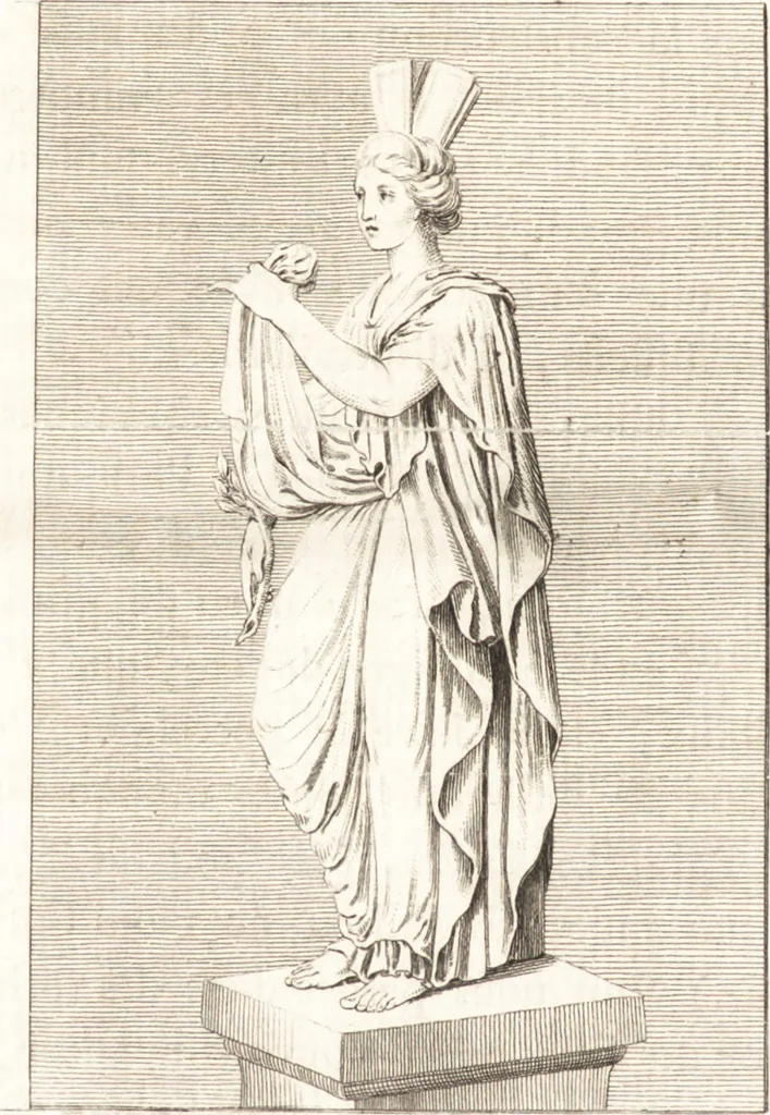 An illustration from Histoire de l'art chez les anciens, 1793, leaf 125