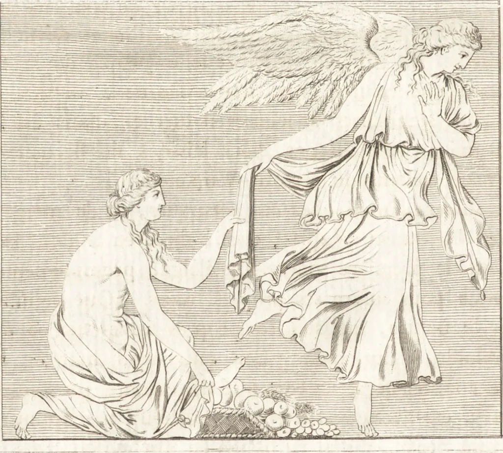An illustration from Histoire de l'art chez les anciens, 1793, leaf 133