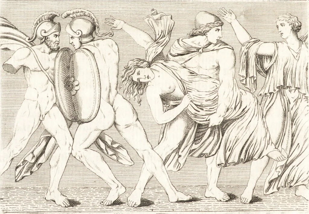 An illustration from Histoire de l'art chez les anciens, 1793, leaf 185