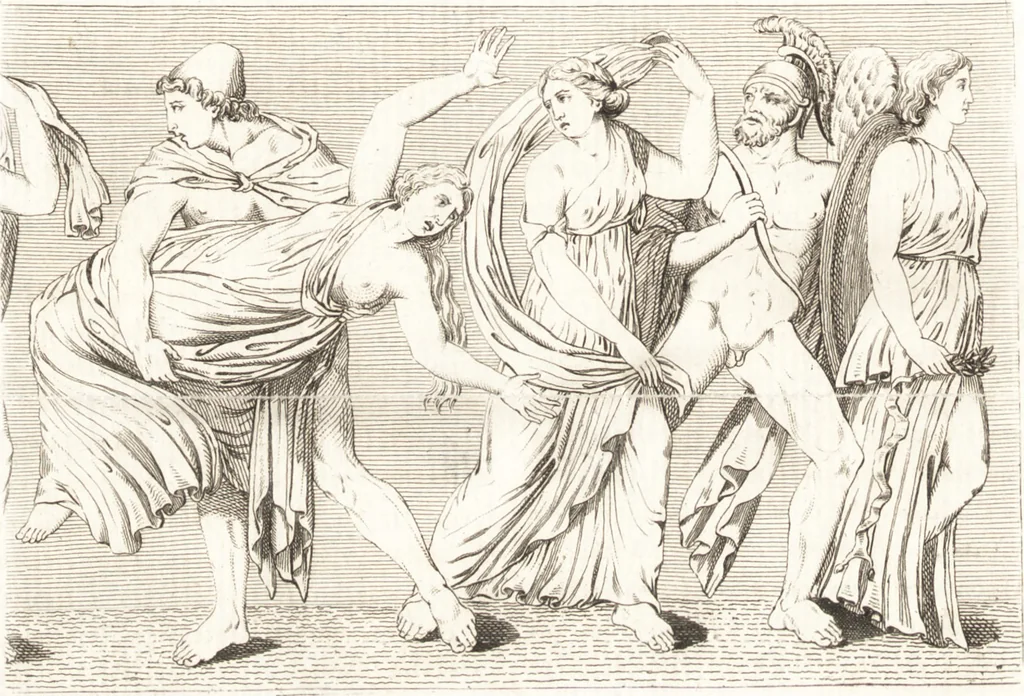 An illustration from Histoire de l'art chez les anciens, 1793, leaf 201