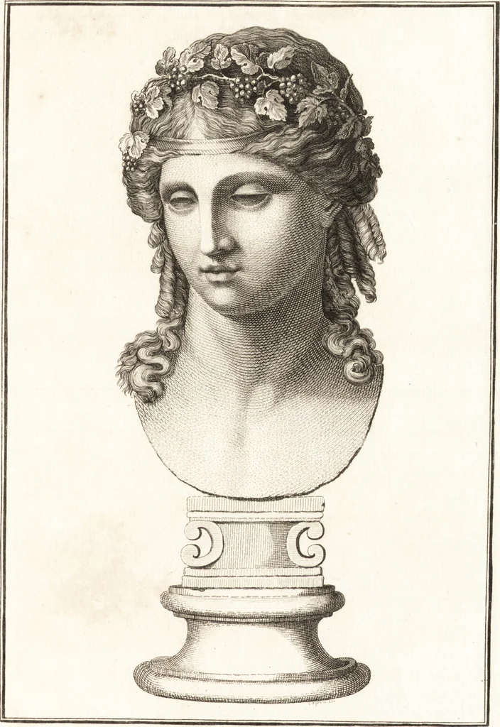 An illustration from Histoire de l'art chez les anciens, 1793, leaf 422