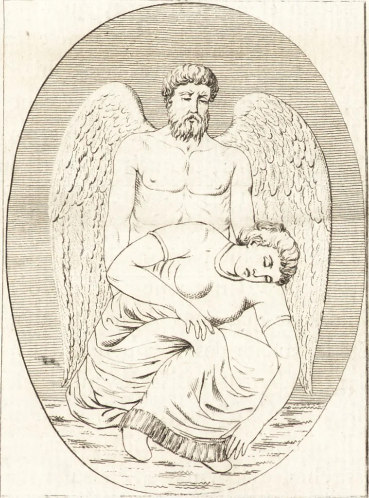 An illustration from Histoire de l'art chez les anciens, 1793, leaf 84