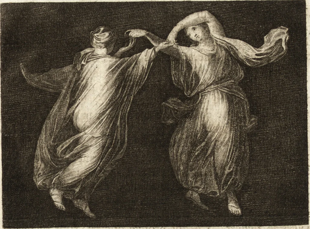 An illustration from Histoire de l'art de l'antiquité, 1781, leaf 126