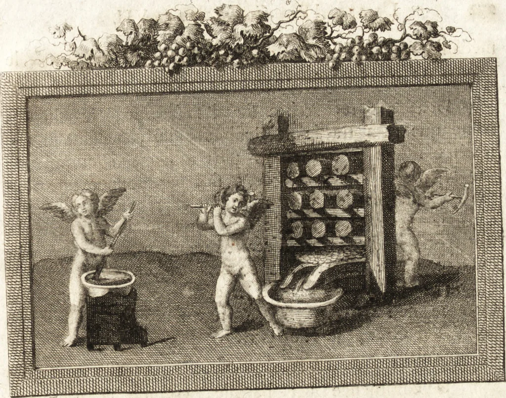 An illustration from Histoire de l'art de l'antiquité, 1781, leaf 276
