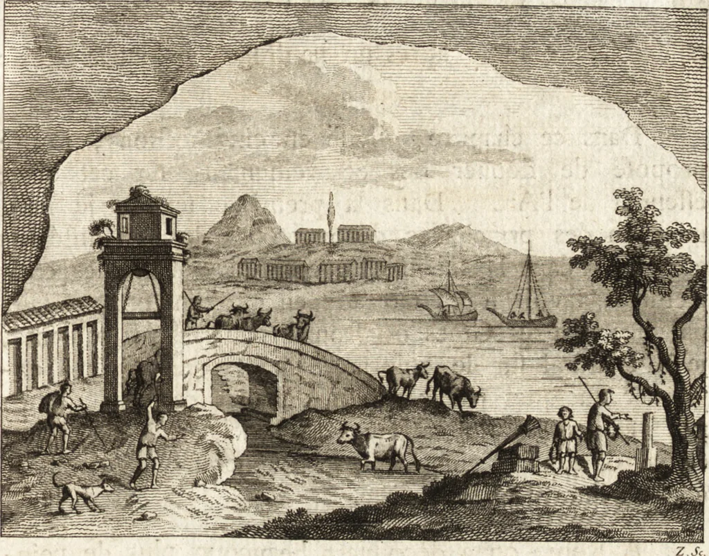 An illustration from Histoire de l'art de l'antiquité, 1781, leaf 322