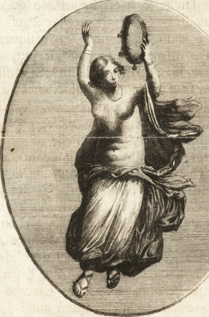 An illustration from Histoire de l'art de l'antiquité, 1781, leaf 357